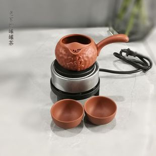 Electric stove tea pot tea stove a set of old-fashioned tea drinking stove mini small size tea cooker electric stove