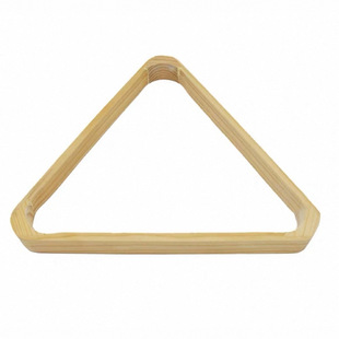 [Zhan Ye] Billiards 2inch Triangle Wooden Triangle Frame Ball Stand Billiards Supplies Billiards Accessories