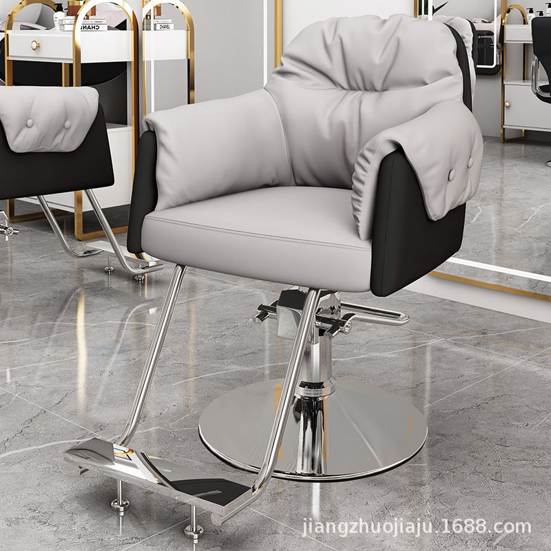 Leopard Style 3am [대비색상 - 내부는 라이트 그레이, 외부는 제트 블랙] 두꺼운 바닥 실버 플레이트