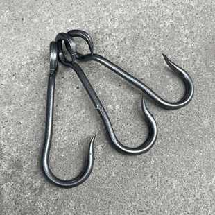 ✅ Water-Picking Pole Hook, Steel Bar Hook, S-Hook, Lifting Hook, Construction Site Soil-Picking Garden Tool