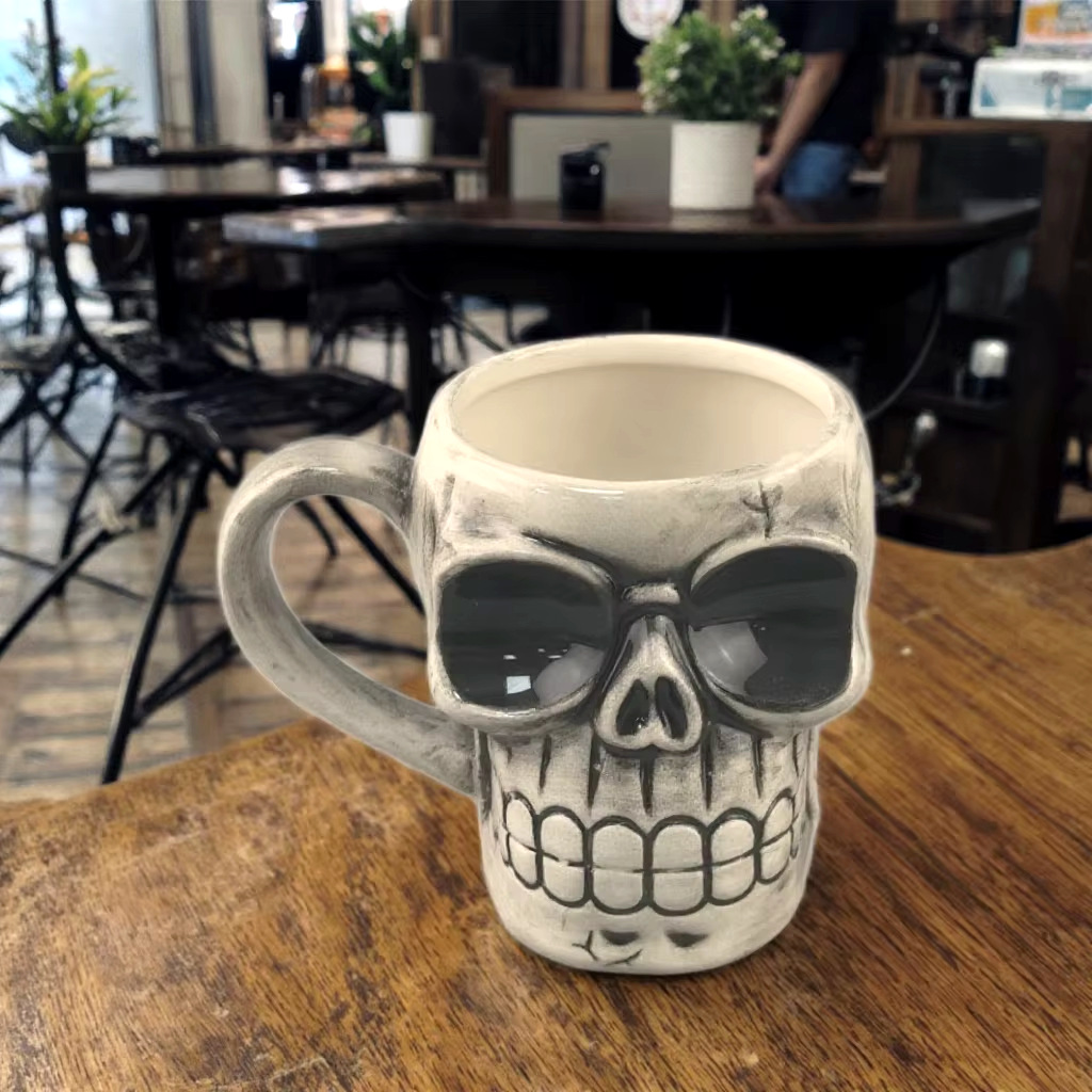 Taza de cerámica, taza de cerámica, taza de Halloween, taza de café, taza de leche, taza de agua, regalo de vacaciones