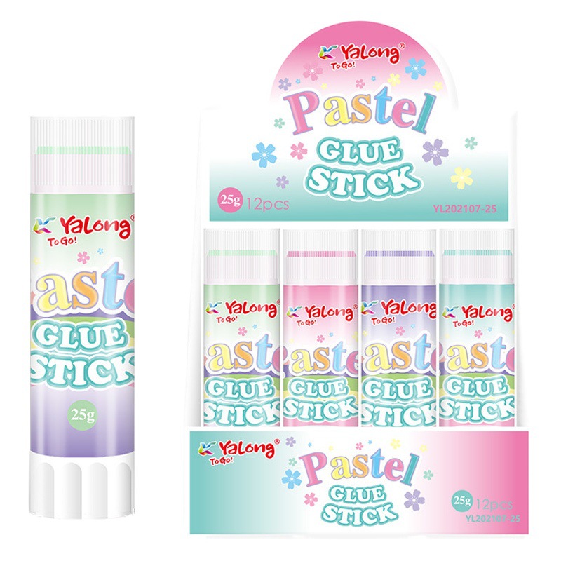 Lápiz Adhesivo Blanco en Barra 9g/15g/25g/36g de PVP de Fuerte Adhesión para Escuela y Oficina