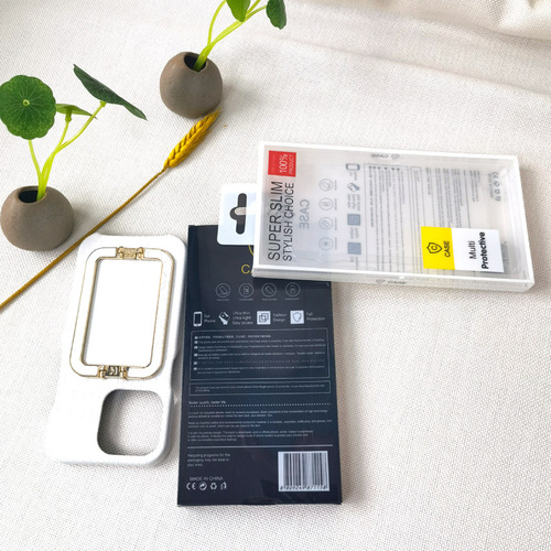 Mobile phone case packaging PVC box mobile phone case packaging box iphone mobile phone case transparent packaging box