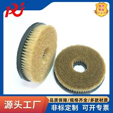 安徽厂家可定剑麻抛光圆盘 刷玻璃抛光清洁盘刷 电路板除尘毛刷