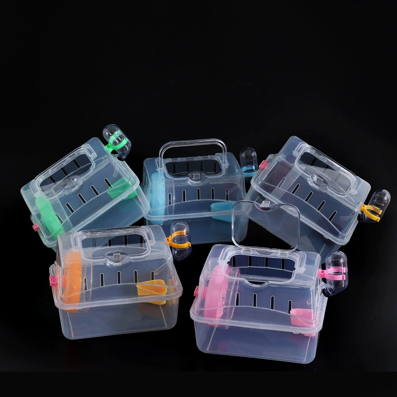 Полнопрозрачная клетка для хомяков