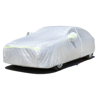 Ready Supply of Anti-Hail Car Cover, Car Cover, Full Car Sun Protection and Rain Protection, Thickeneded Car Cover, Anti-Freeze Car Cover (Car clothing) - s-high-density-nano-silver-coating-silver-square