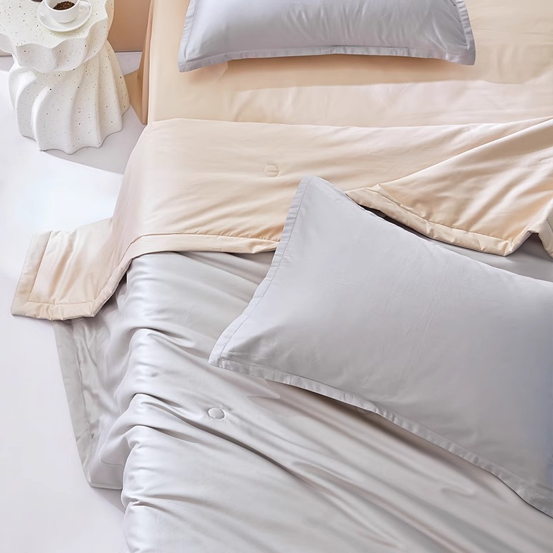 100 colchas de algodón de fibra larga, colchas de verano de algodón, colchas de aire acondicionado, colchas frescas de verano, colchas finas de algodón, colchas de algodón de verano, lavables a máquina
