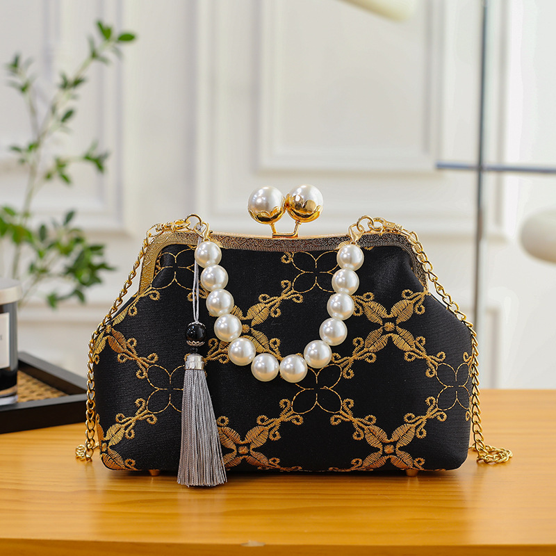 Borsa da sera, tracolla, cheongsam, regalo per sfilata in diretta streaming, borsa da donna_voghion.com
