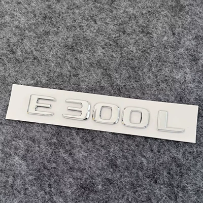 Car logo, Mercedes-Benz car emblem - e300l-silver
