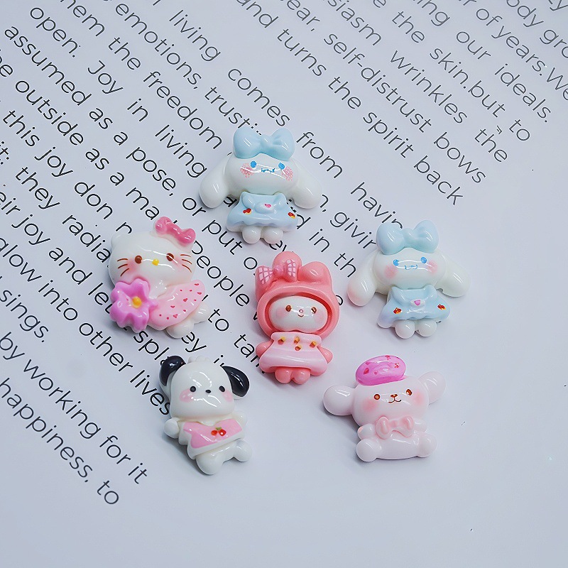 Sanrio, cartoon small cream accessories for manicure 2