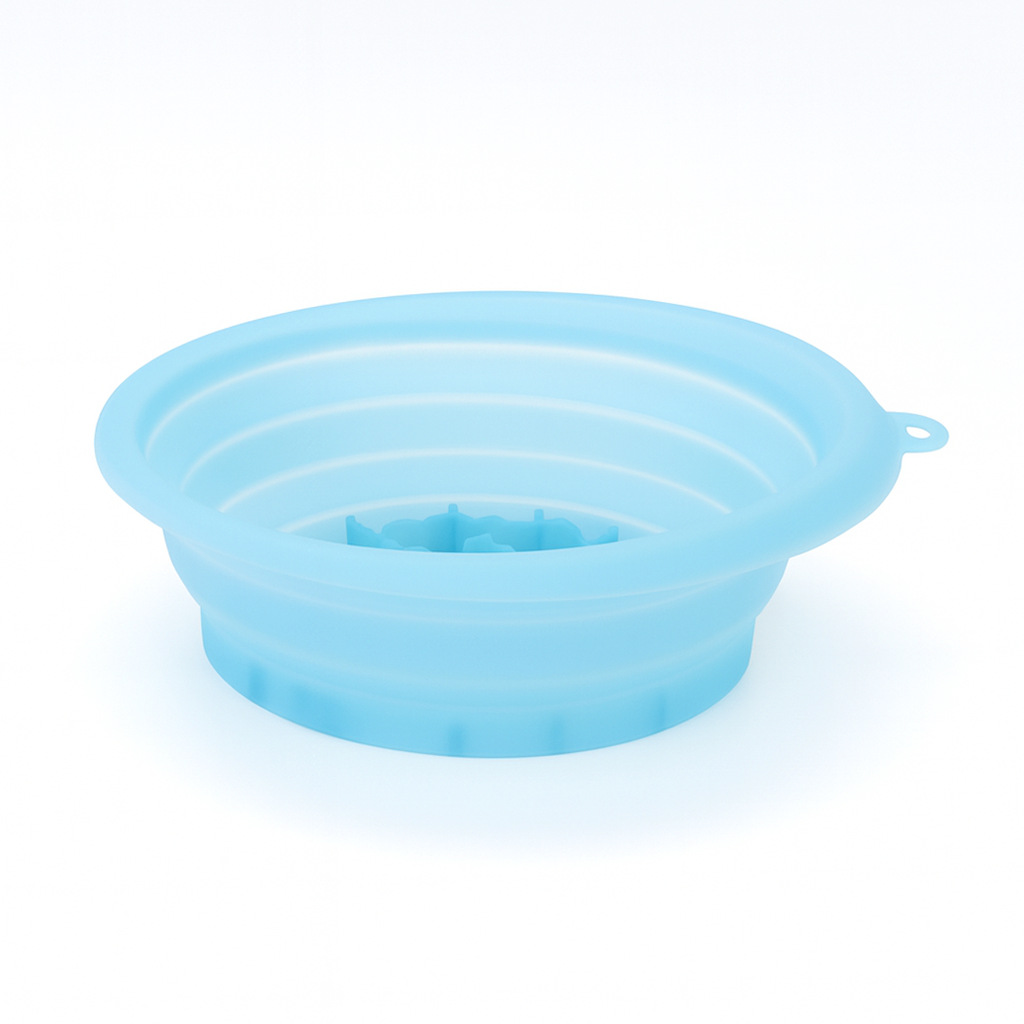 Aumentar el tamaño de Amazon lavabo portátil de hielo lavabo silicona lavabo plegable lavabo