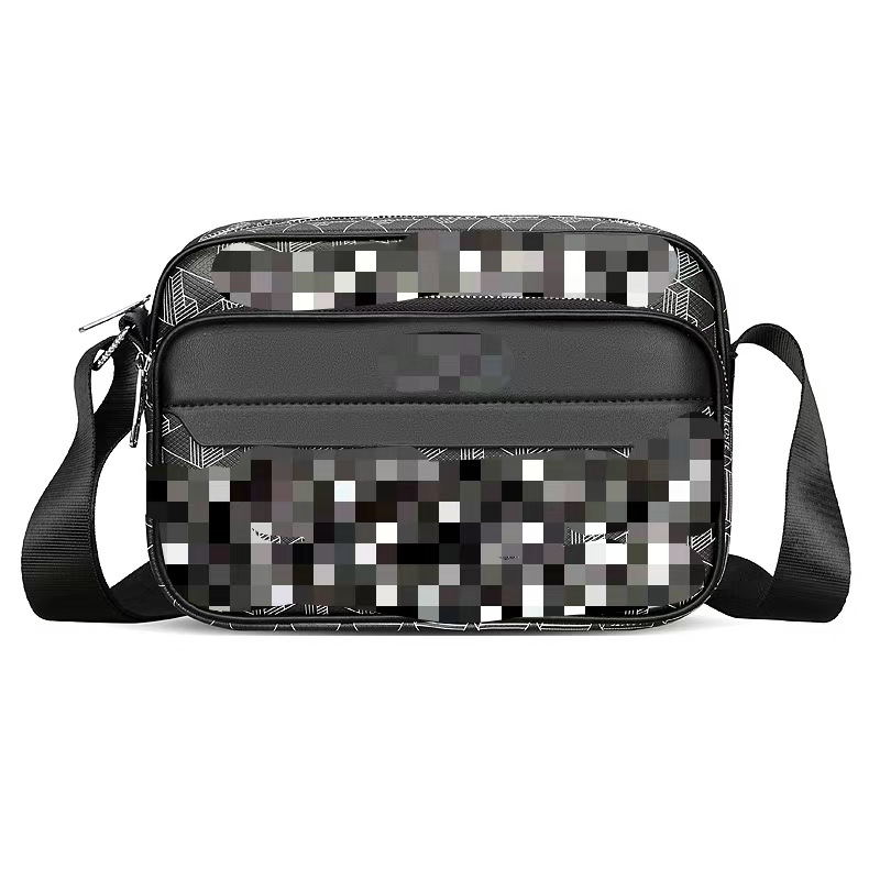 3280 # French Fish Men's Horizontal Messenger Bag