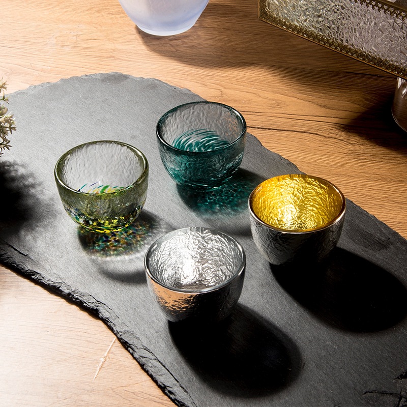 Japanese glass wineglass