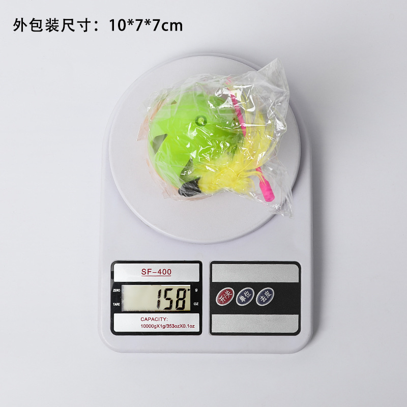 Popular vaso de plumas para gatos con campana para aliviar el aburrimiento, comida lenta, juguete para gatos, gatos domésticos