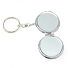 Keychain with key, handheld double-sided mirror, handmade, wholesale