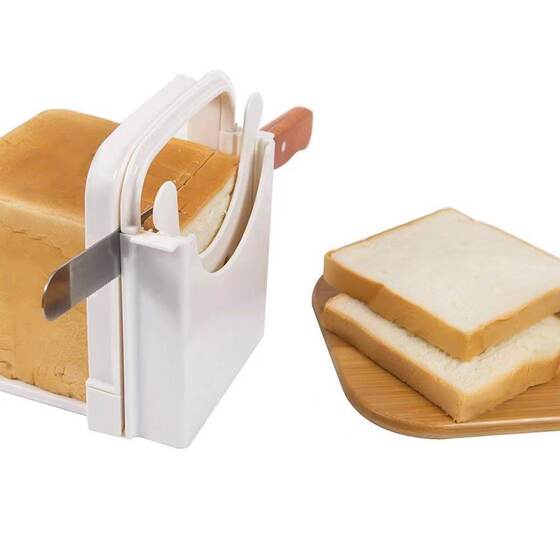 BreadSlicer new adjustable thickness bread slicing rack slicer cutter portable kitchen gadget