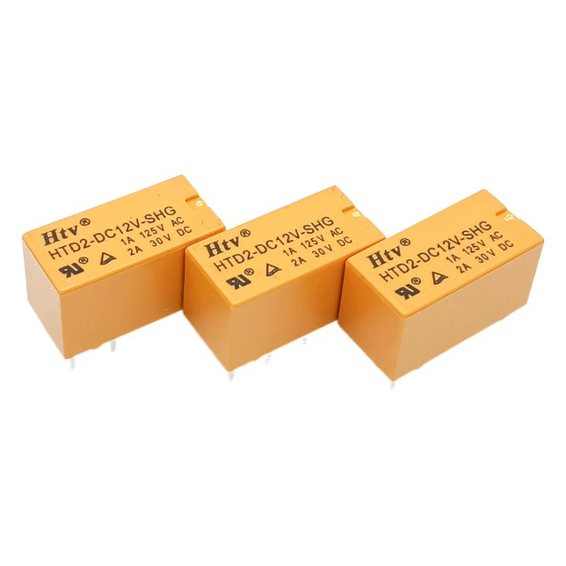 Оригинальное реле Boyue HTD2-DC12V-SHG HTD2-DC9V-SHG 24V 8 Ноги 2A набор конверсий