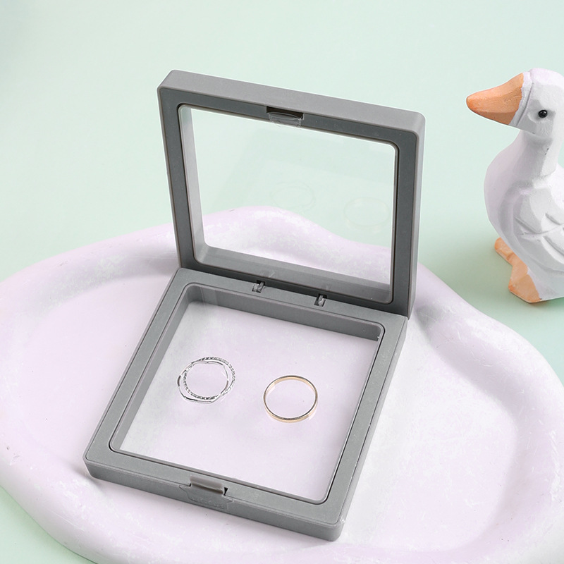 Nueva caja de almacenamiento de uñas desgaste tablero de exhibición de uñas caja de almacenamiento de organización de joyas pieza de uñas caja de almacenamiento a prueba de polvo