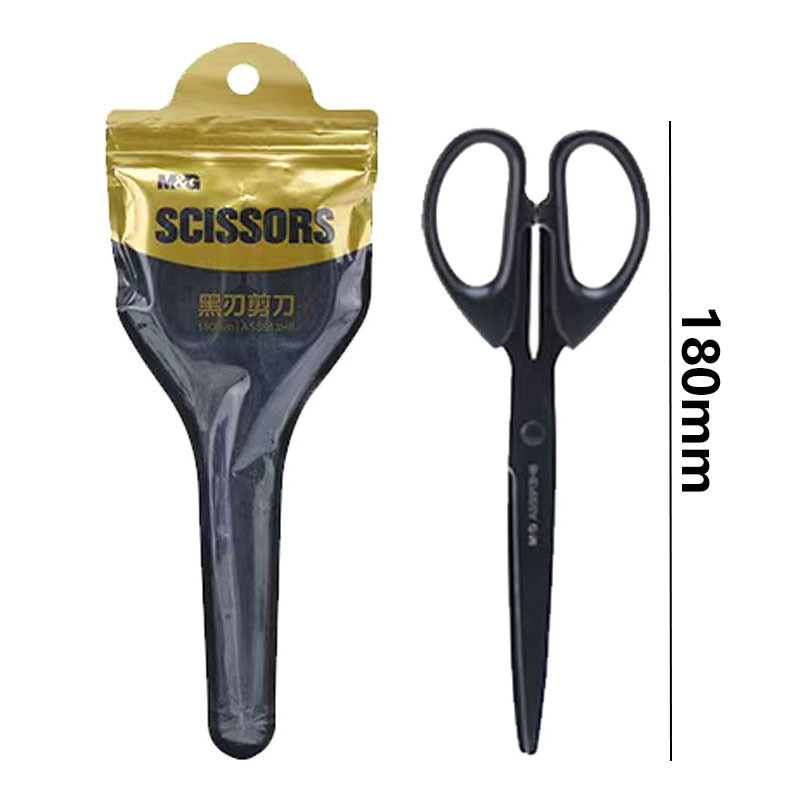 ASS913H8 블랙 블레이드 가위 180mm-1쌍