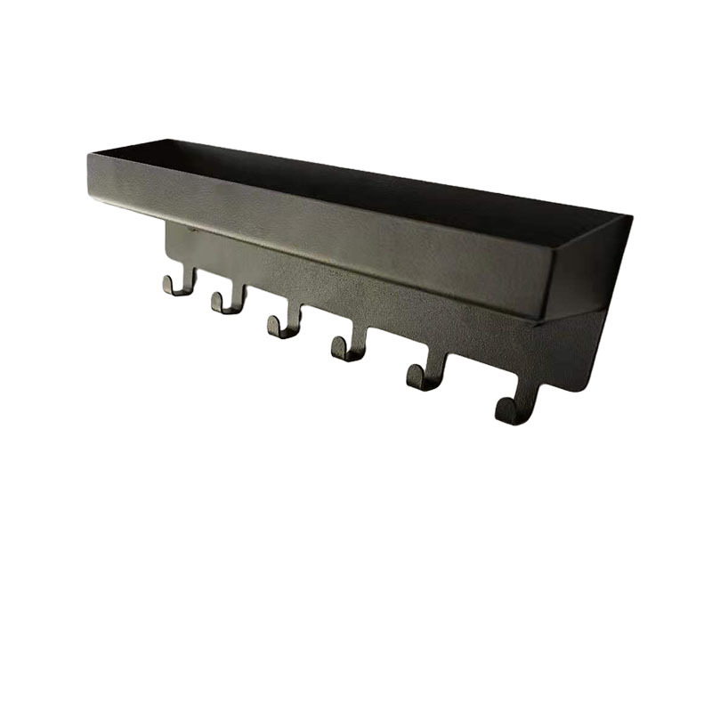 Venta caliente transfronteriza de hierro gancho creativo de almacenamiento de correo de pared estante de almacenamiento de llaves montado en la pared