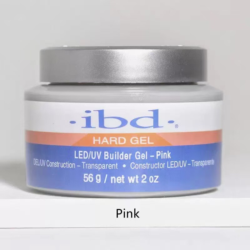 美甲ibd透明胶可卸光疗胶 多功能UV模型胶 56g硬胶延长胶 |undefined