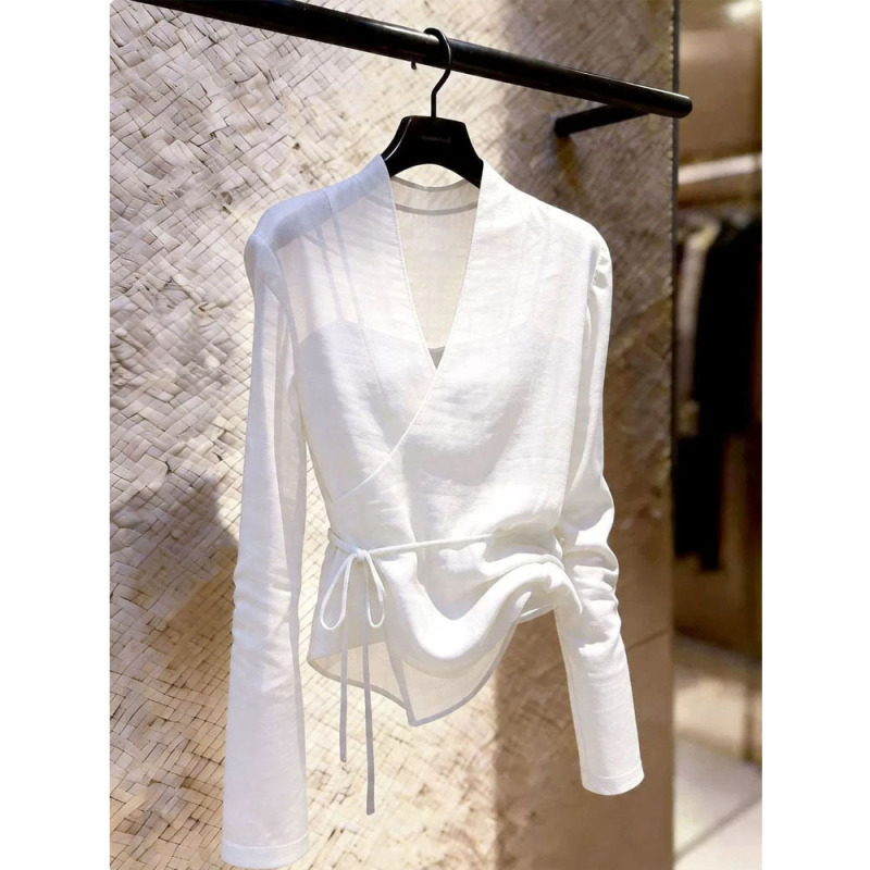 Unique, Beautiful, and Super Stylish Women's Shirt, New French Design for Summer 2026, Niche Fashion with an Elegant Vibe