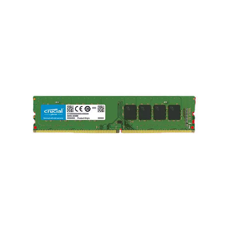 Оперативная память для десктопа Crucial 16GB DDR4 3200, оригинальное производство Micron