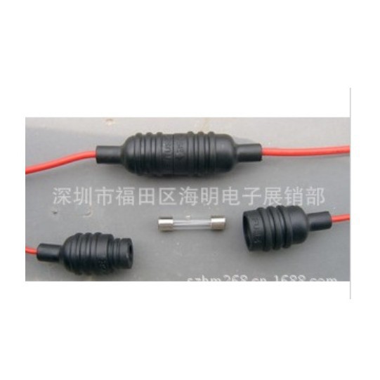 路灯LED保险盒 管式保险丝座 室外保险盒