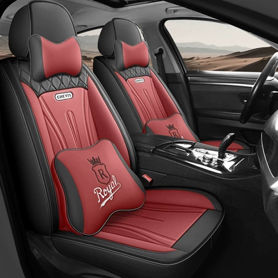 25 Years Car Seat Cover New All-Inclusive Full Leather Business Car Seat Cushion Four-Season Universal Seat Cover Wholesale