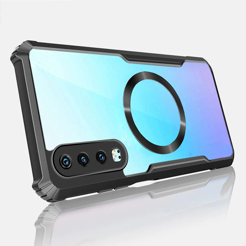 Heat Dissipation Shell Is Suitable for Huawei P30 Mate 20 Nova 7I Pro Mobile Phone Case Acrylic High Transparent Protective Cover