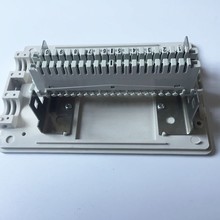 10对接线盒 10对卡接模块室内电话分线盒内含钢背架工厂直销全新