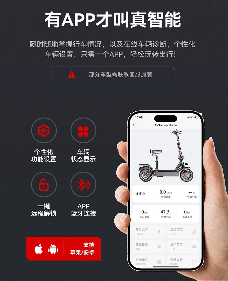 Suitable for construction workers, electric scooters for adults, foldable electric vehicles for ride-hailing, lightweight and portable for men and women, lithium battery-powered