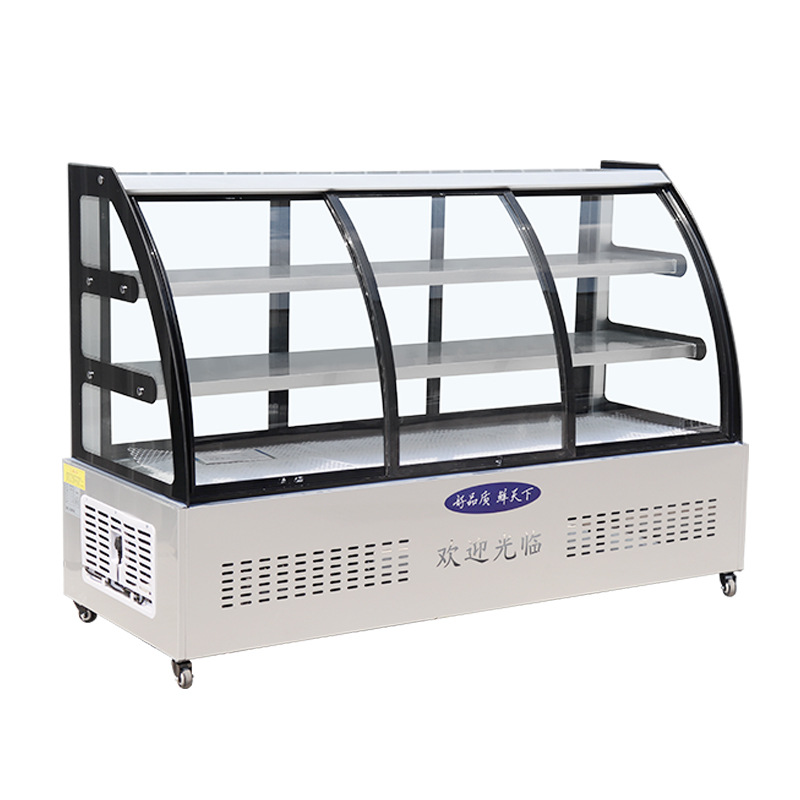 Gabinete de verduras frías, tienda de sabor marinado comercial, tienda de deli, puerta vertical trasera, puerta abierta delante y trasera, gabinete de almacenamiento de frías, gabinete de exhibición de refrigeración