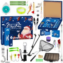 路亚饵24件套装盲盒礼物圣诞节节假日淡海水鲈鱼马口翘嘴渔具鱼饵