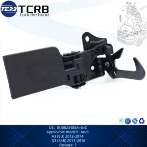 8U0823480 Kapot kilidi Faw Audi Q3 84B, Audi Q3 8U üçün