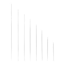 厂家直销 链珠 手工diy 中间孔 穿珠针 塑料瓶装 开口串珠针