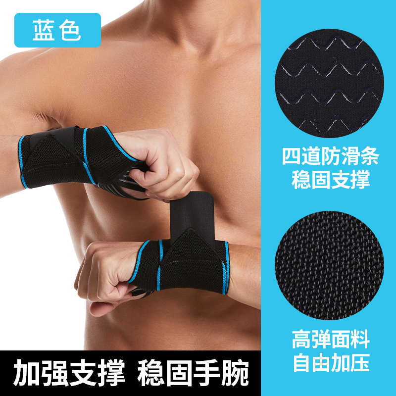 Nuevos productos de muñeca envuelta antideslizante interior muñeca elástica ajustable color muñeca fábrica al por mayor bádminton