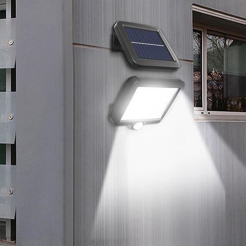 Solar split sensor wall lamp LED lighting separate indoor and outdoor garden lamp human body sensor lamp