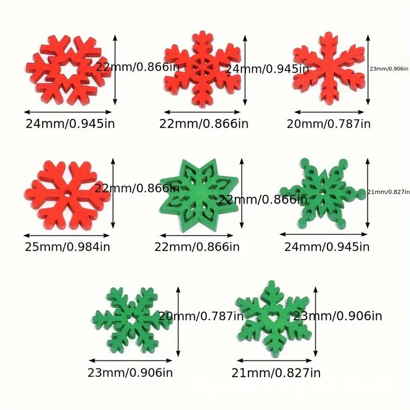 メーカー直販木造工芸品クリスマスシリーズ雪花多色木片創意金diy現物|undefined