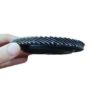 Dekabu 4inch Calcined Louver Blade Plastic Cover 72Page Polishing Wheel Grinding Machine Louver Blade Factory Wholesale