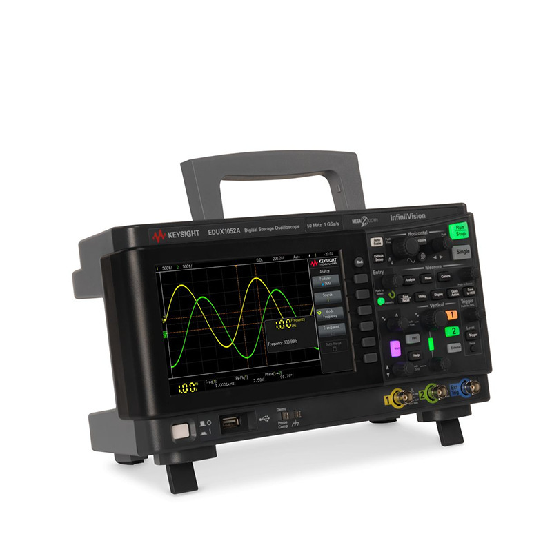 Keysight是德 EDUX1052A 示波器 50 MHz 2 个模拟通道