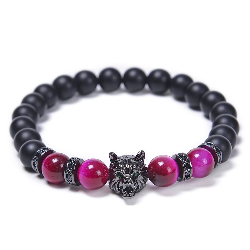 Pink Tiger Eye Bracelet