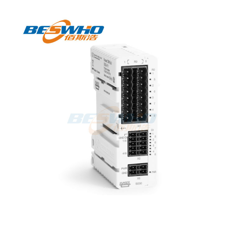 Kvaser DIN Rail S030-X11 Relay add-on 支持8继电器和8数字输入
