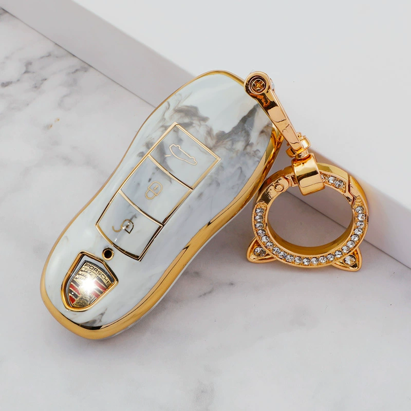 Чехол для ключей от автомобиля Porsche подходит для Cayenne Palmela, чехол для ключей от автомобиля, трансграничная горячая распродажа