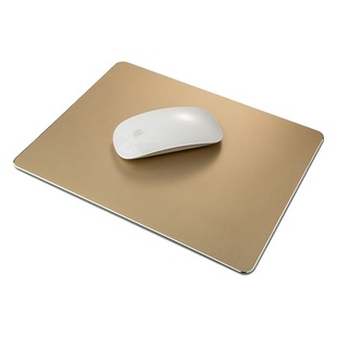 Aluminum Alloy mouse pad double-sided metal mouse pad cold metal desktop aluminum alloy office mat wholesale