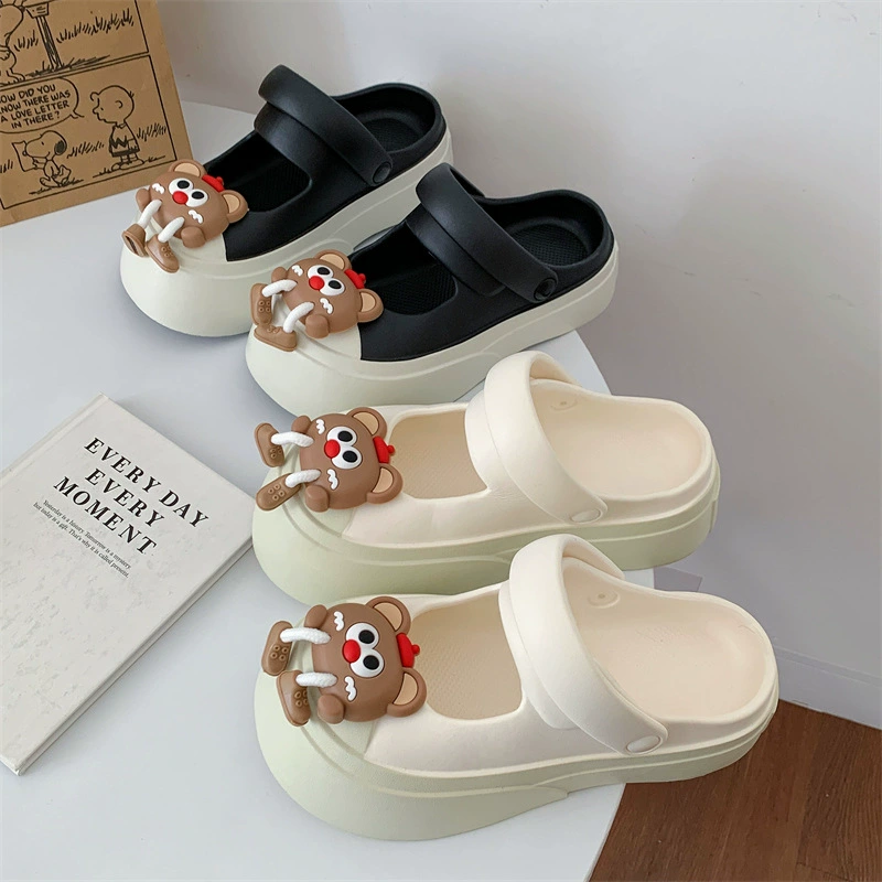 Summer slippers, cute footwear, non-slip sandals platform, shoes