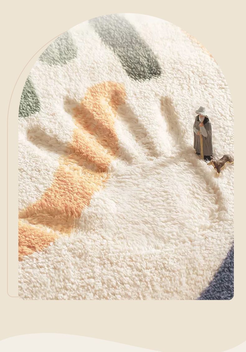 Lucky koi cashmere-like floor mat bathroom absorbent non-slip Mat toilet door floor mat bathroom wear-resistant carpet