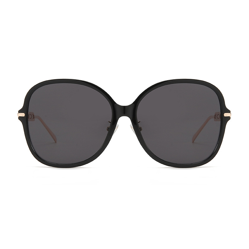 Gafas de sol de montura grande retro europeas y americanas