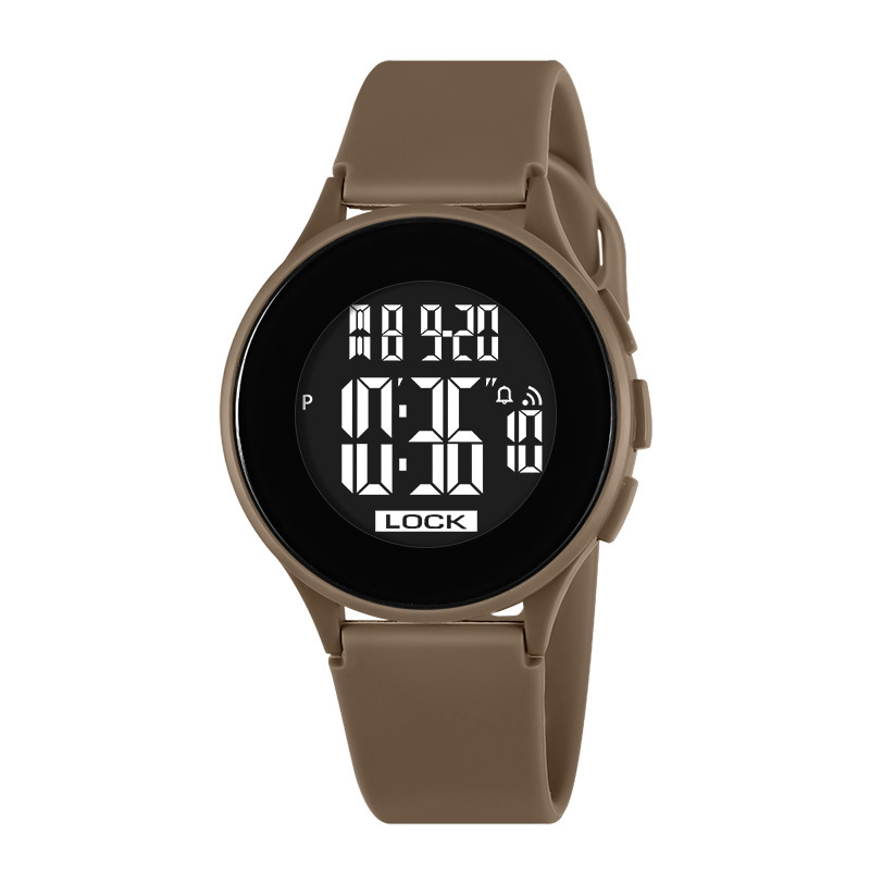 Hombres y niñas estudiantes al aire libre cronógrafo reloj electrónico alarma multifuncional moda nocturna relojes electrónicos fabricantes al por mayor