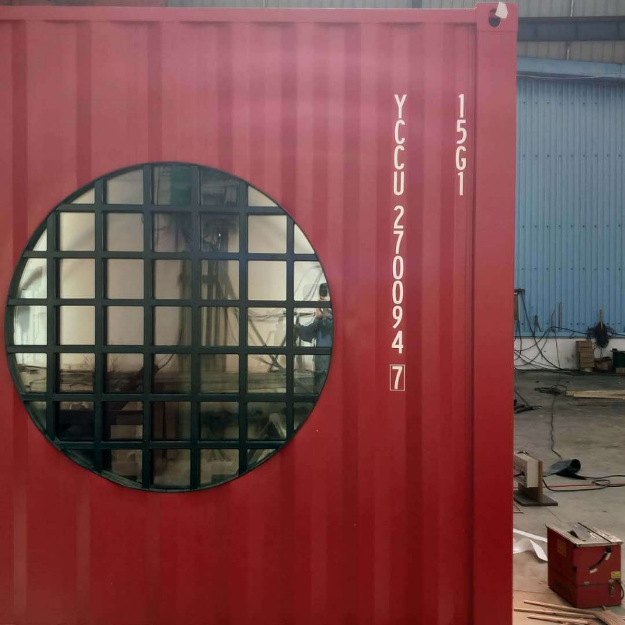 拉面馆集装箱房 德国设备箱 国外箱房 加工集装箱